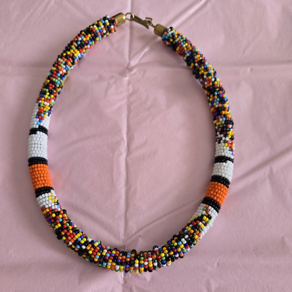 African Beaded Chocker - NEW